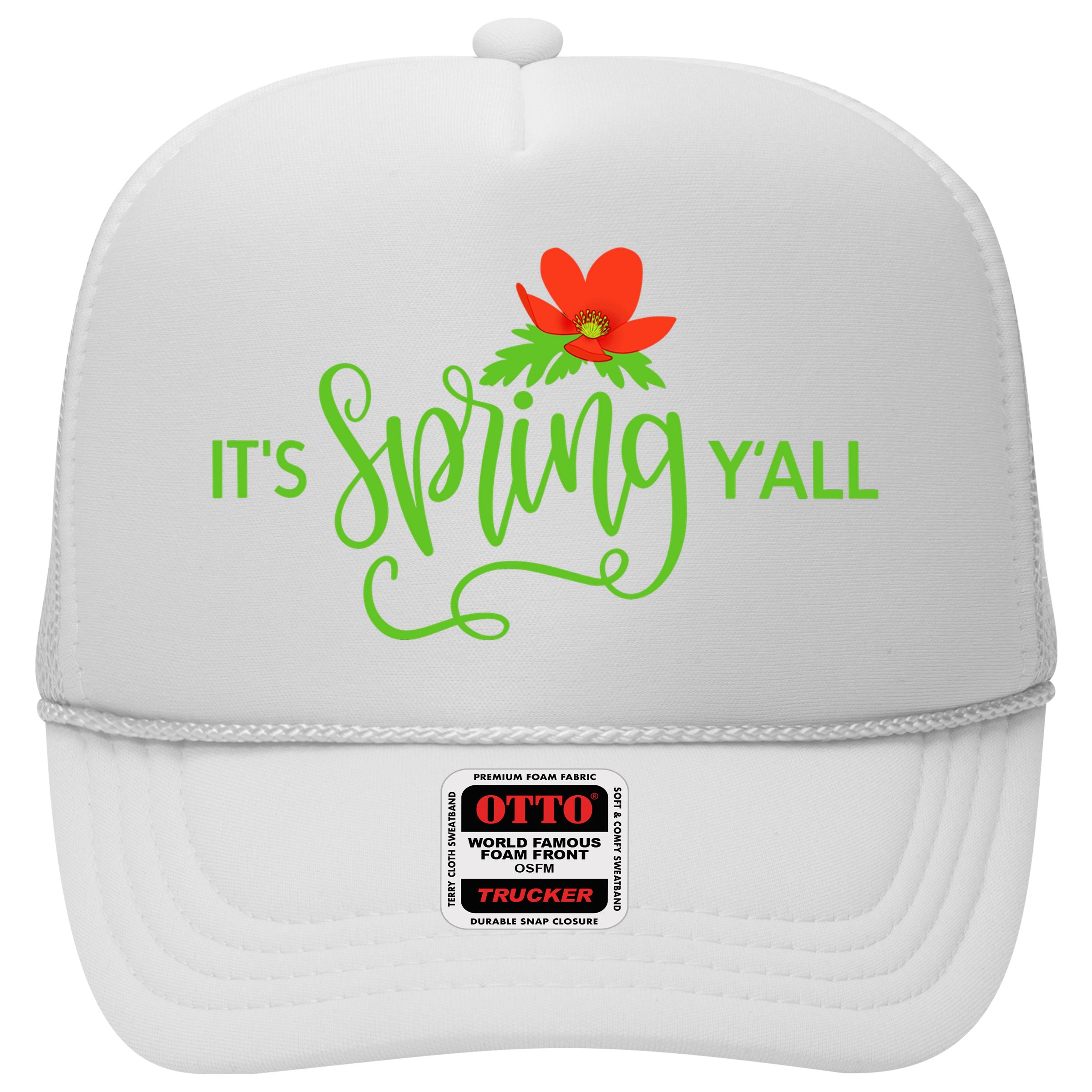 It's Spring Y'all Flower Hat