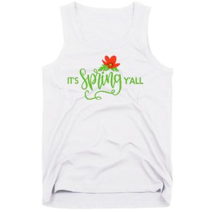 It's Spring Y'all Flower Tank Top