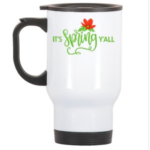 It's Spring Y'all Flower Stainless Steel Travel Mug