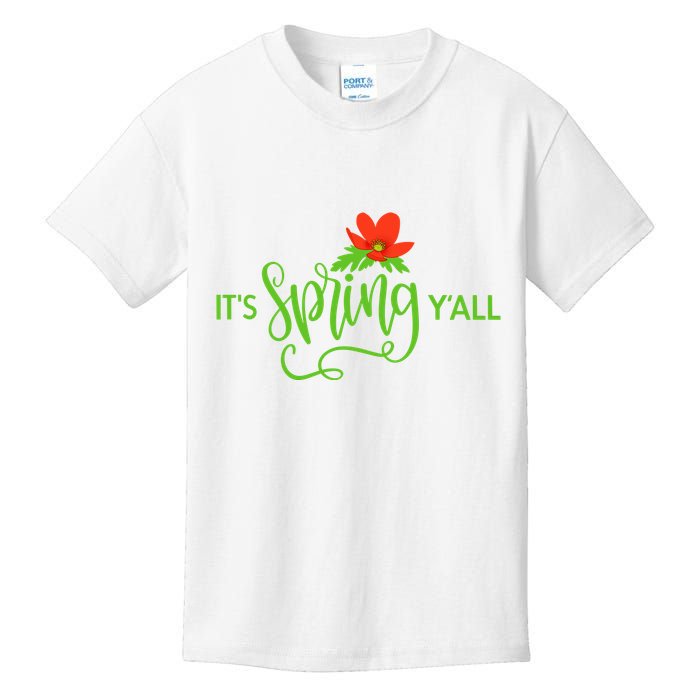 It's Spring Y'all Flower Kids T-Shirt