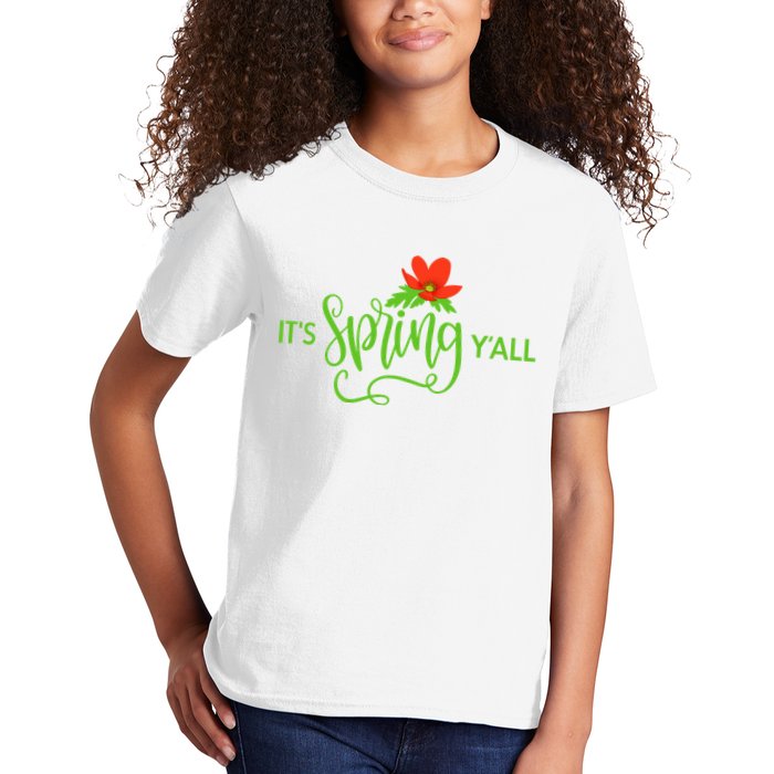 It's Spring Y'all Flower Kids T-Shirt