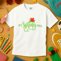 It's Spring Y'all Flower Kids T-Shirt