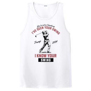 IVe Seen Your Swing I Know Your Swing Trump Golf PosiCharge Competitor Tank