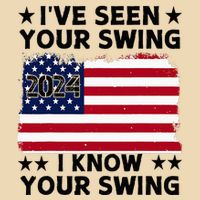 IVe Seen Your Swing I Know Your Swing Funny Golf Drawstring Bag