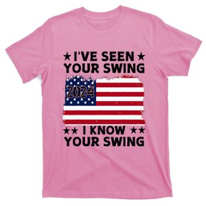 IVe Seen Your Swing I Know Your Swing Funny Golf T-Shirt