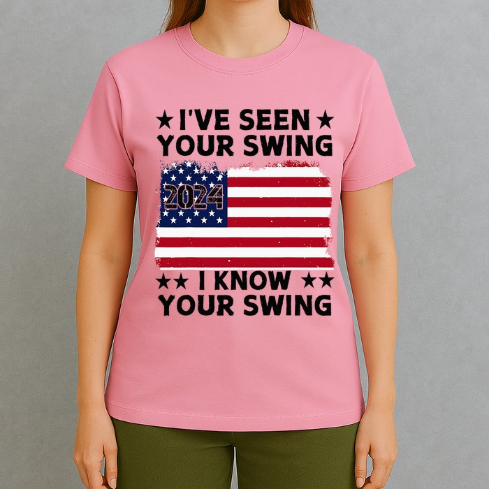 IVe Seen Your Swing I Know Your Swing Funny Golf T-Shirt
