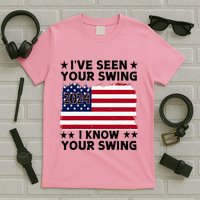 IVe Seen Your Swing I Know Your Swing Funny Golf T-Shirt