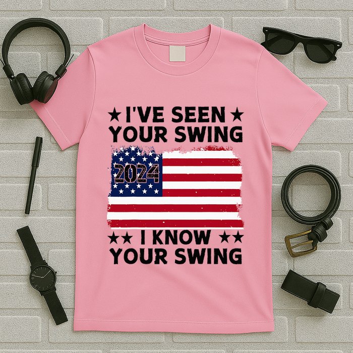 IVe Seen Your Swing I Know Your Swing Funny Golf T-Shirt