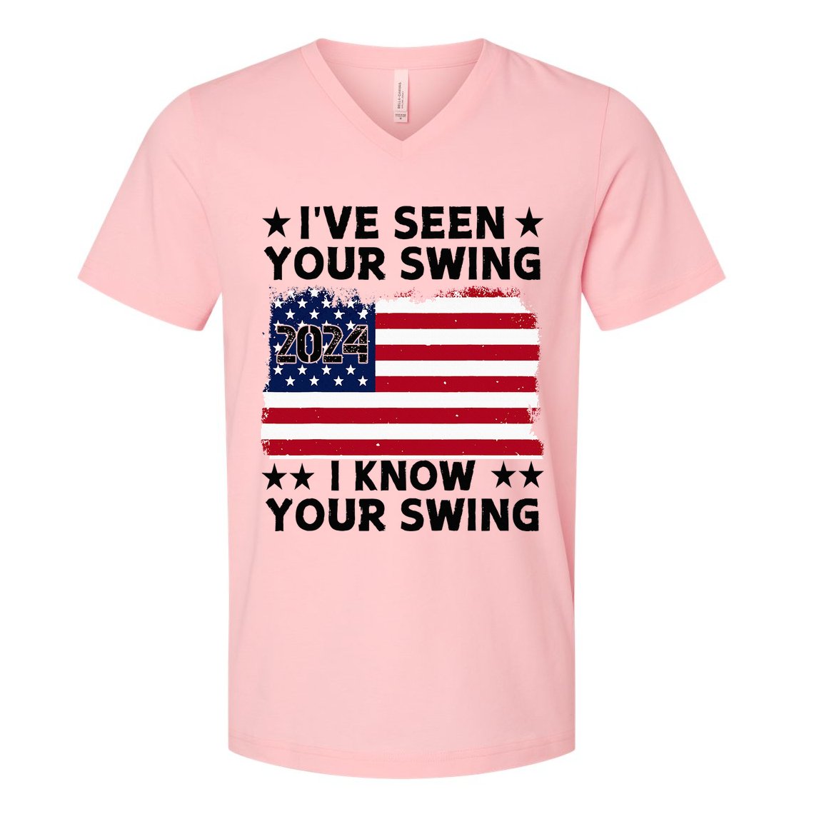 IVe Seen Your Swing I Know Your Swing Funny Golf V-Neck T-Shirt