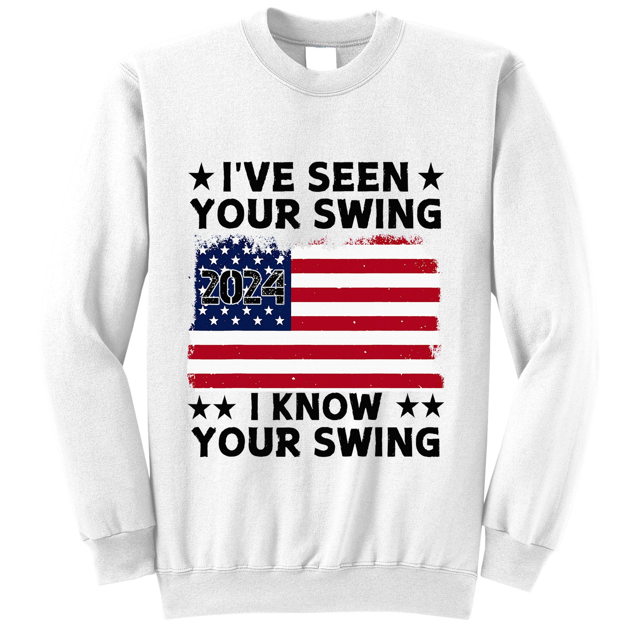 IVe Seen Your Swing I Know Your Swing Funny Golf Sweatshirt