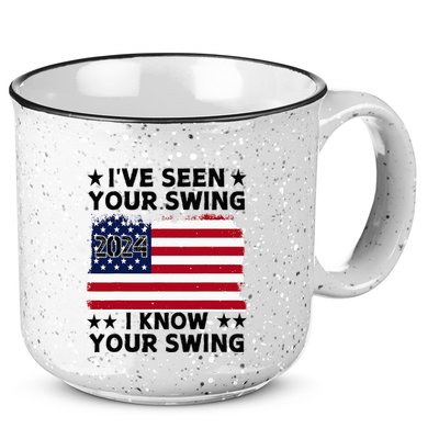 IVe Seen Your Swing I Know Your Swing Funny Golf 15oz Campfire Ceramic Mug