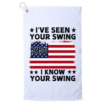 IVe Seen Your Swing I Know Your Swing Funny Golf Golf Towel