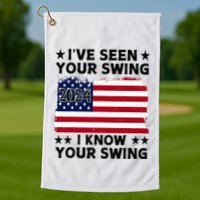 IVe Seen Your Swing I Know Your Swing Funny Golf Golf Towel