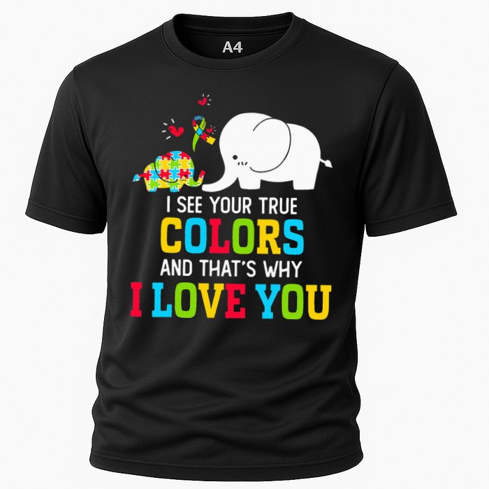 I See Your True Colors, Puzzle World Autism Awareness Month Performance Shirt