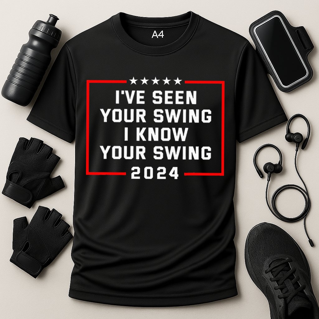 IVe Seen Your Swing I Know Your Swing Golf Funny Cooling Performance Crew T-Shirt