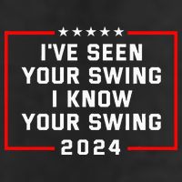 IVe Seen Your Swing I Know Your Swing Golf Funny Adult Drive Performance Visor