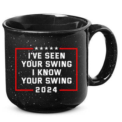 IVe Seen Your Swing I Know Your Swing Golf Funny 15oz Campfire Ceramic Mug
