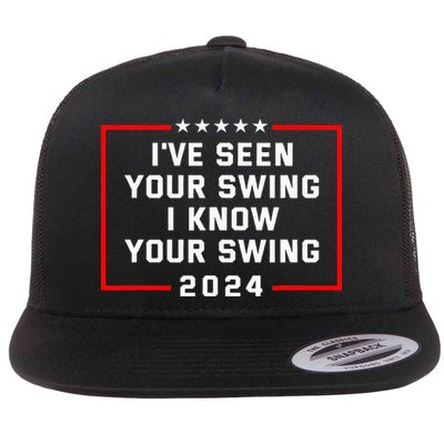 IVe Seen Your Swing I Know Your Swing Golf Funny Flatbill Hat