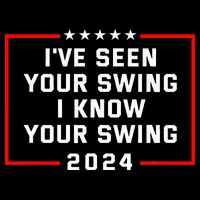IVe Seen Your Swing I Know Your Swing Golf Funny Cooling Performance Long Sleeve Crew