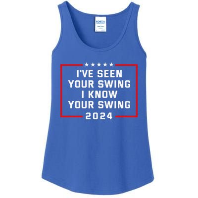 IVe Seen Your Swing I Know Your Swing Golf Funny Ladies Essential Tank