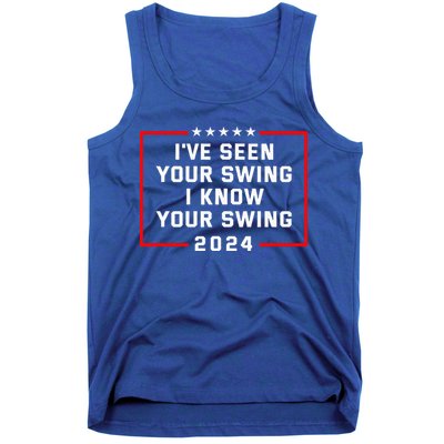 IVe Seen Your Swing I Know Your Swing Golf Funny Tank Top