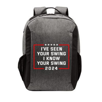 IVe Seen Your Swing I Know Your Swing Golf Funny Vector Backpack