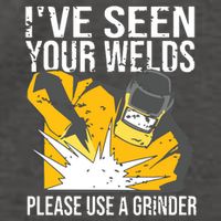 I've Seen Your Welds Funny Welder Vector Backpack