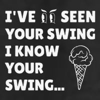 Ive Seen Your Swing I Know Your Swing Golf Debate Adult Drive Performance Visor