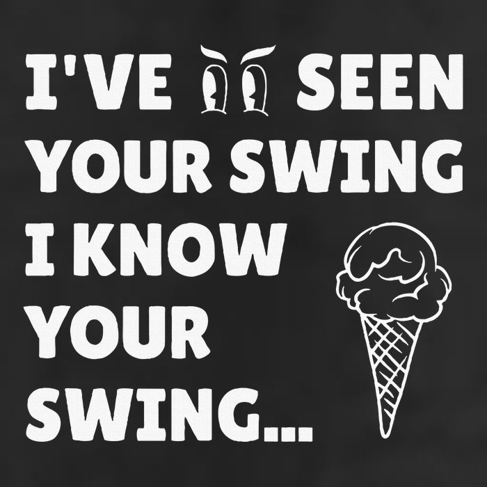 Ive Seen Your Swing I Know Your Swing Golf Debate Adult Drive Performance Visor