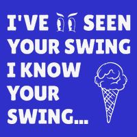 Ive Seen Your Swing I Know Your Swing Golf Debate Tall Hoodie