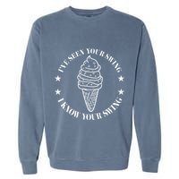 IVe Seen Your Swing I Know Your Swing Garment-Dyed Sweatshirt