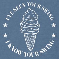 IVe Seen Your Swing I Know Your Swing Garment-Dyed Sweatshirt
