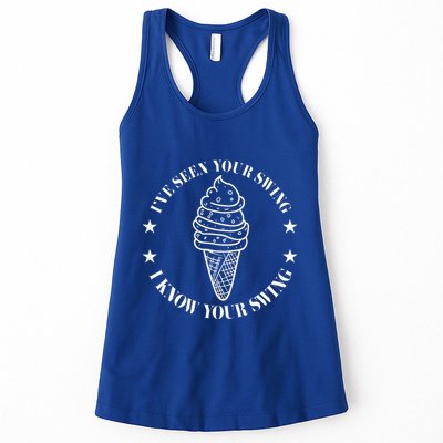 IVe Seen Your Swing I Know Your Swing Womens Tank Top