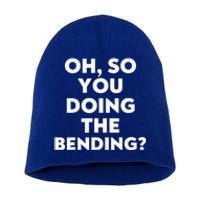 IVe Seen Your Swing I Know Your Swing Funny Golf Short Acrylic Beanie