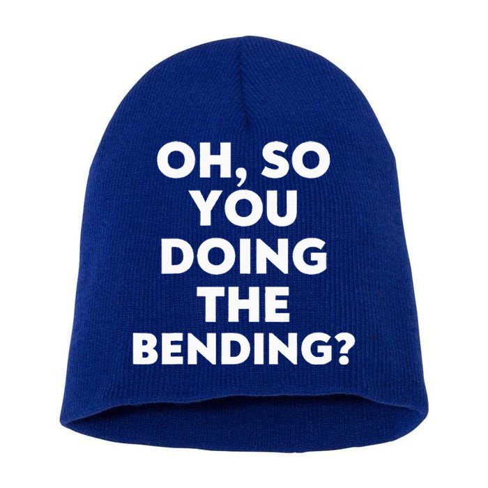 IVe Seen Your Swing I Know Your Swing Funny Golf Short Acrylic Beanie