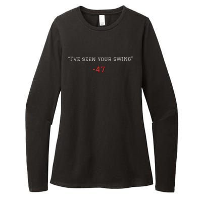 IVe Seen Your Swing Debate 2024 Womens CVC Long Sleeve Shirt