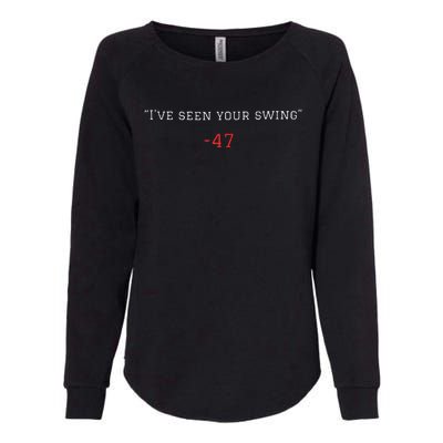 IVe Seen Your Swing Debate 2024 Womens California Wash Sweatshirt