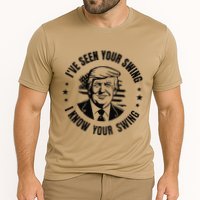 IVe Seen Your Swing I Know Your Swing Funny Trump Cooling Performance Crew T-Shirt
