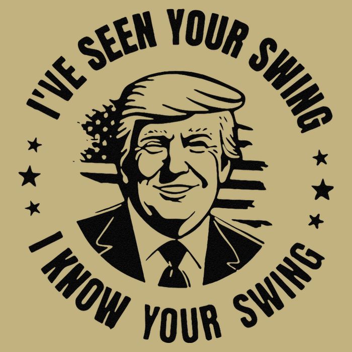 IVe Seen Your Swing I Know Your Swing Funny Trump Cooling Performance Crew T-Shirt