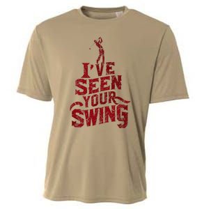 IVe Seen Your Swing Golf Swing 2024 Distressed Design Cooling Performance Crew T-Shirt