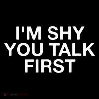 I'm Shy You Talk First Funny Introvert Softstyle Adult Sport Polo