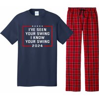 IVe Seen Your Swing I Know Your Swing Golf Funny Political Pajama Set