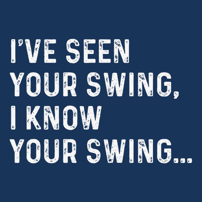 IVe Seen Your Swing I Know Your Swing Funny Biden Visor