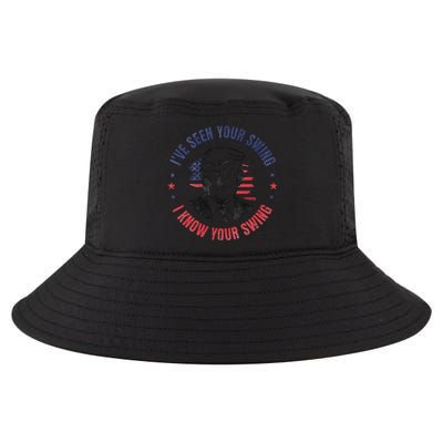 IVe Seen Your Swing I Know Your Swing Funny Golf Vintage Cool Comfort Performance Bucket Hat