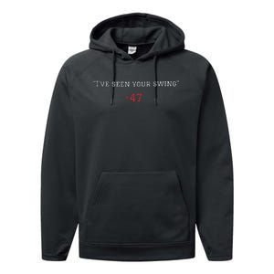 IVe Seen Your Swing Debate 2024 Performance Fleece Hoodie