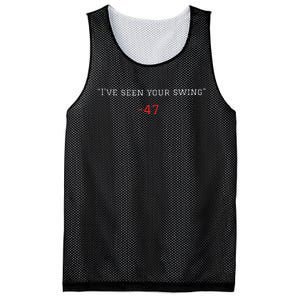 IVe Seen Your Swing Debate 2024 Mesh Reversible Basketball Jersey Tank