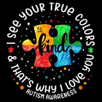 I See Your True Colors Puzzle World Autism Awareness Month Backpack