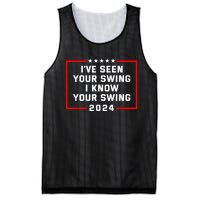 IVe Seen Your Swing I Know Your Swing Golf Funny Political Mesh Reversible Basketball Jersey Tank