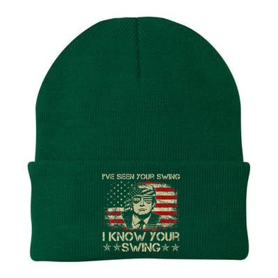 IVe Seen Your Swing I Know Your Swing Golf Knit Cap Winter Beanie