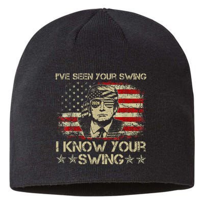 IVe Seen Your Swing I Know Your Swing Golf Sustainable Beanie